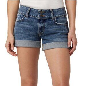 Hudson Jeans Ruby Cuffed Mid-Thigh Denim Shorts - 31 - NWT